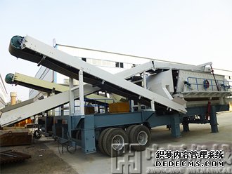移動破碎站一體化機組配置更靈活