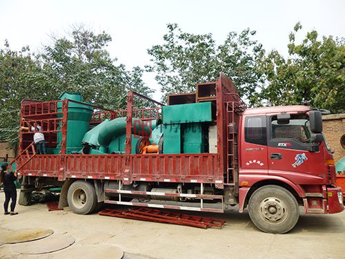 湖北興山加氣塊廠石灰磨粉機發(fā)貨